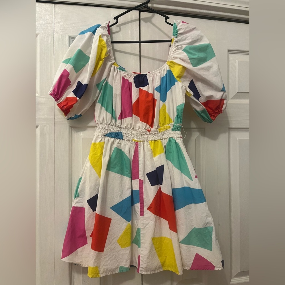 Peach Love California Multicolor Striped Dress
